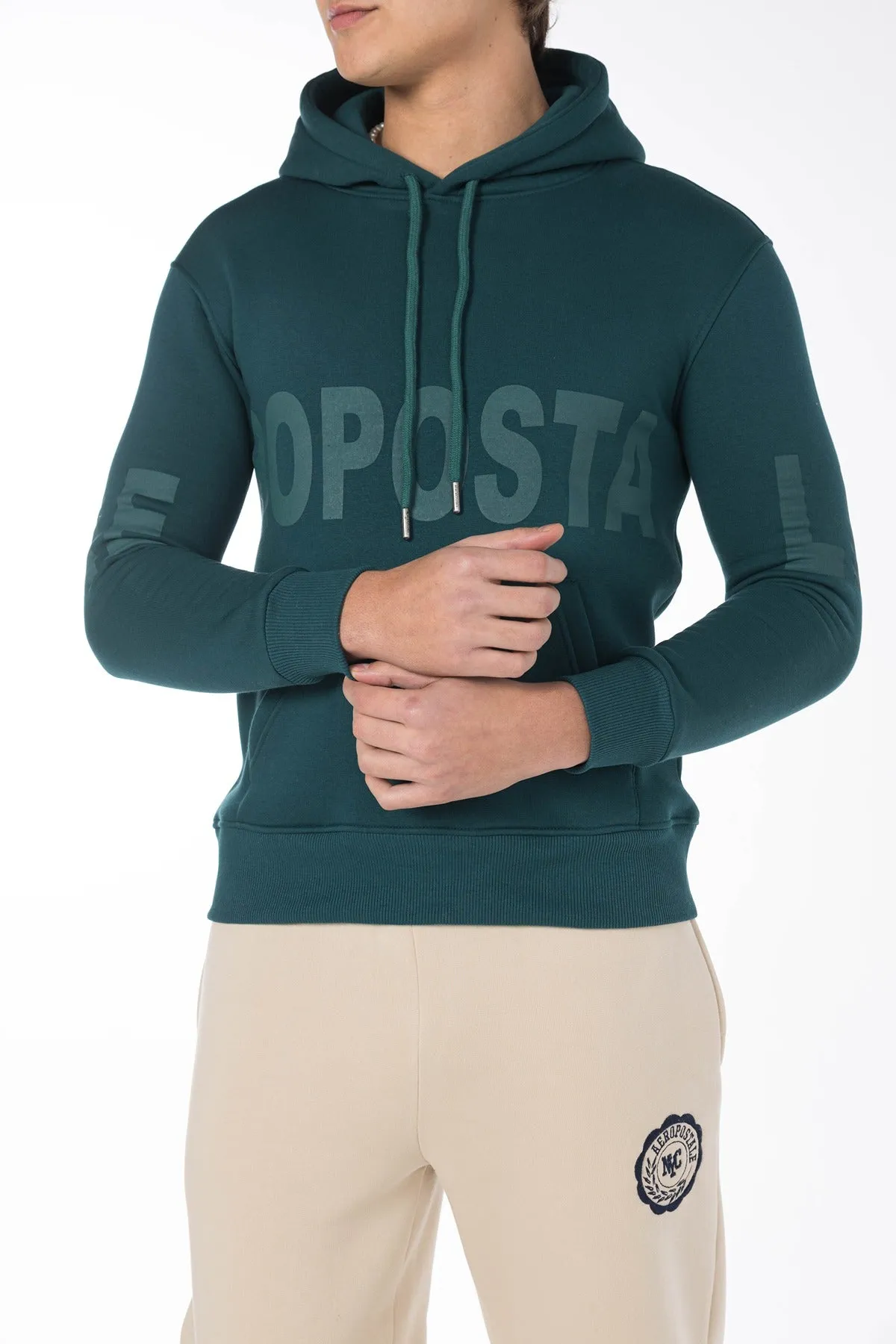 AEROPOSTALE HOODIE-GREEN