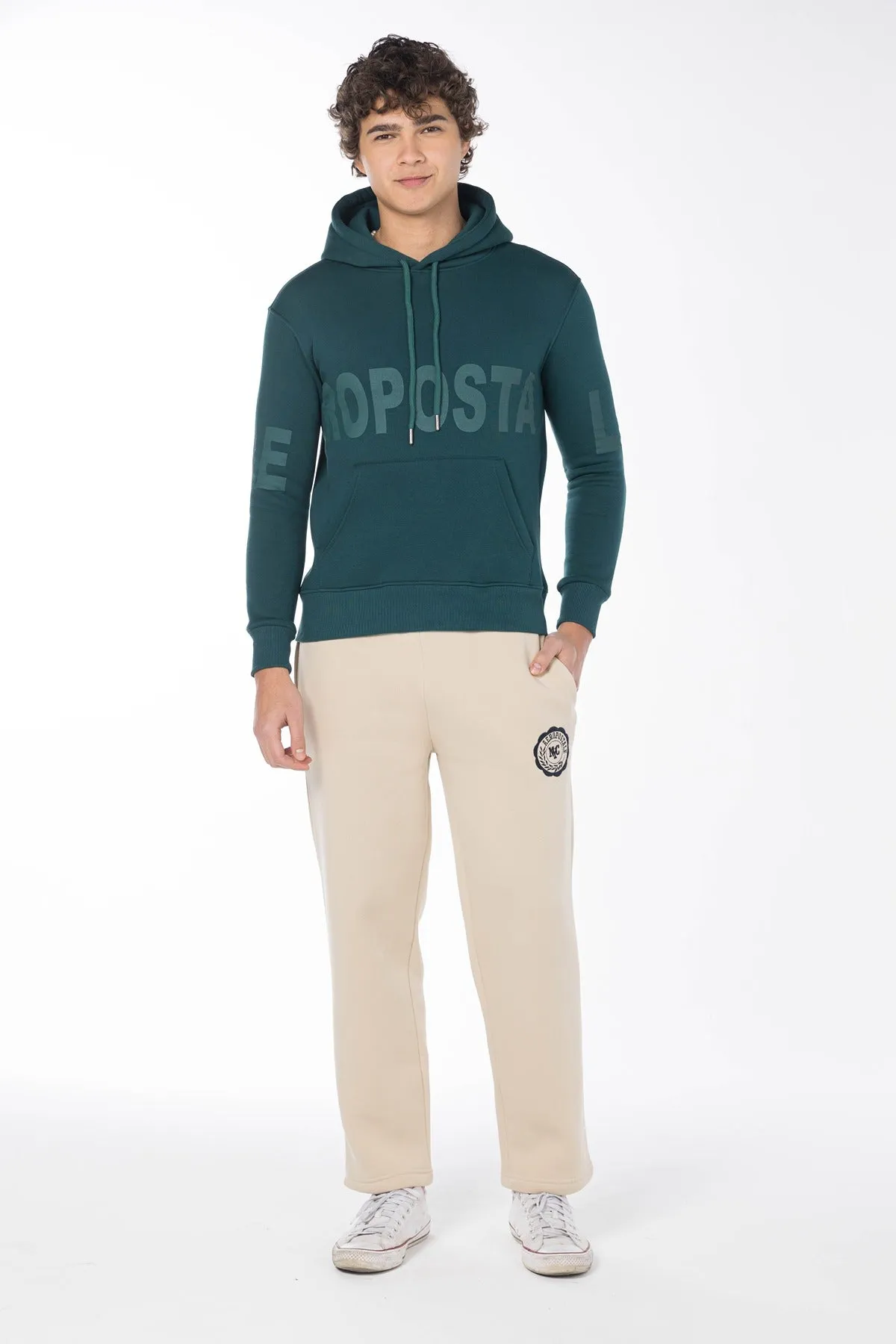 AEROPOSTALE HOODIE-GREEN