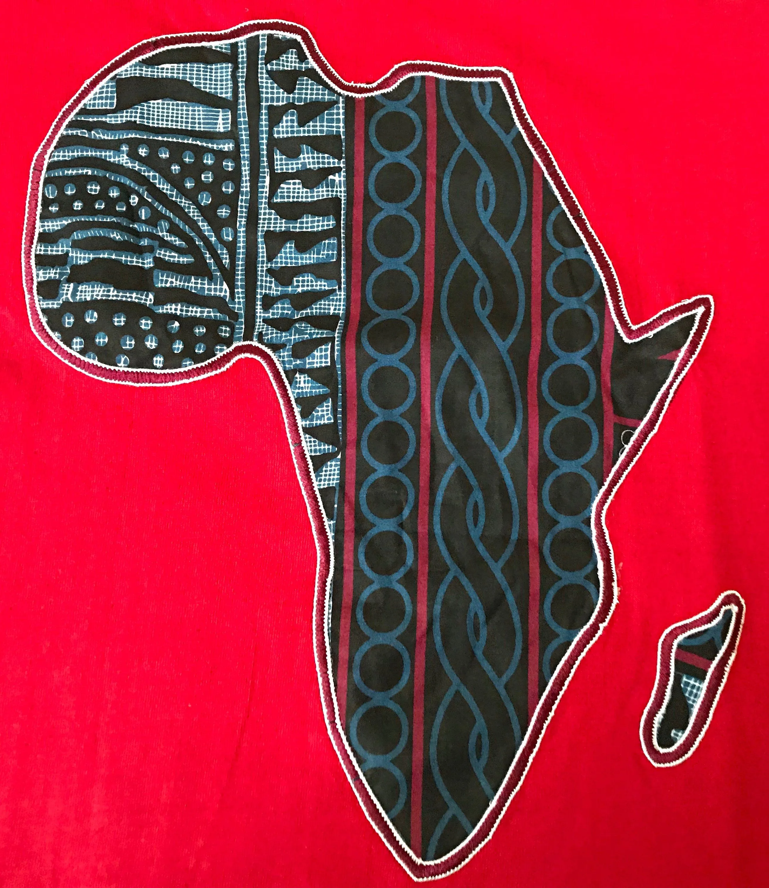 Bami Africa Map T-shirts - 5 Colors Available