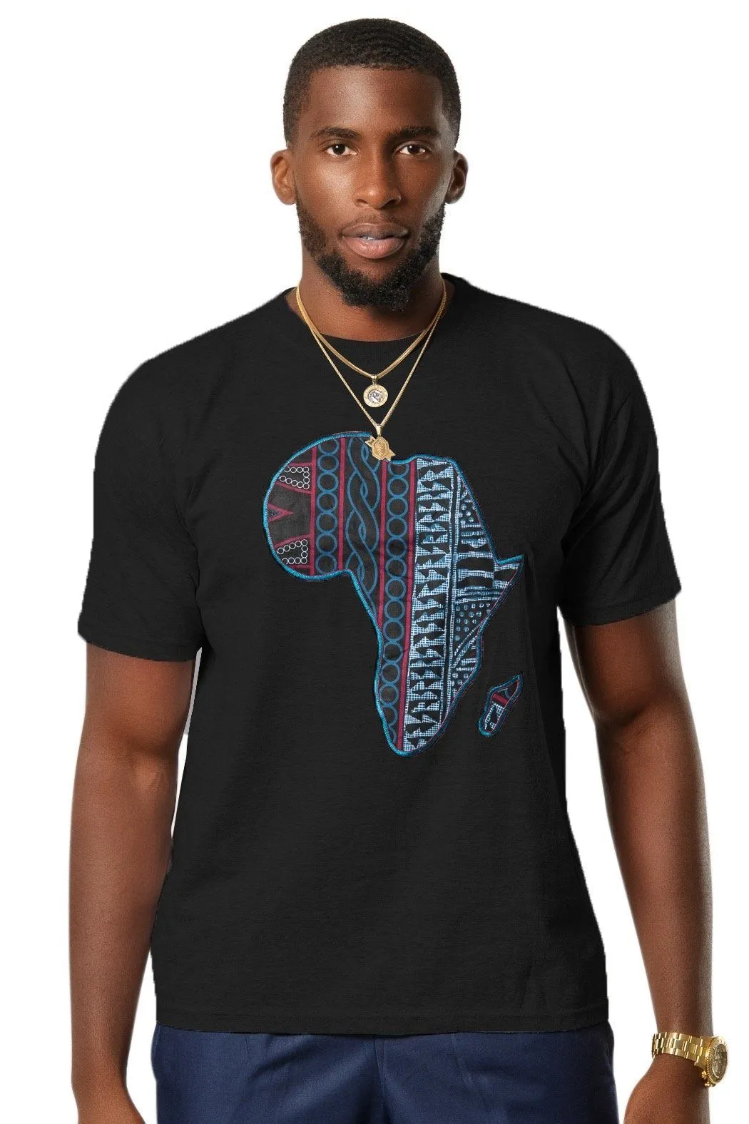 Bami Africa Map T-shirts - 5 Colors Available
