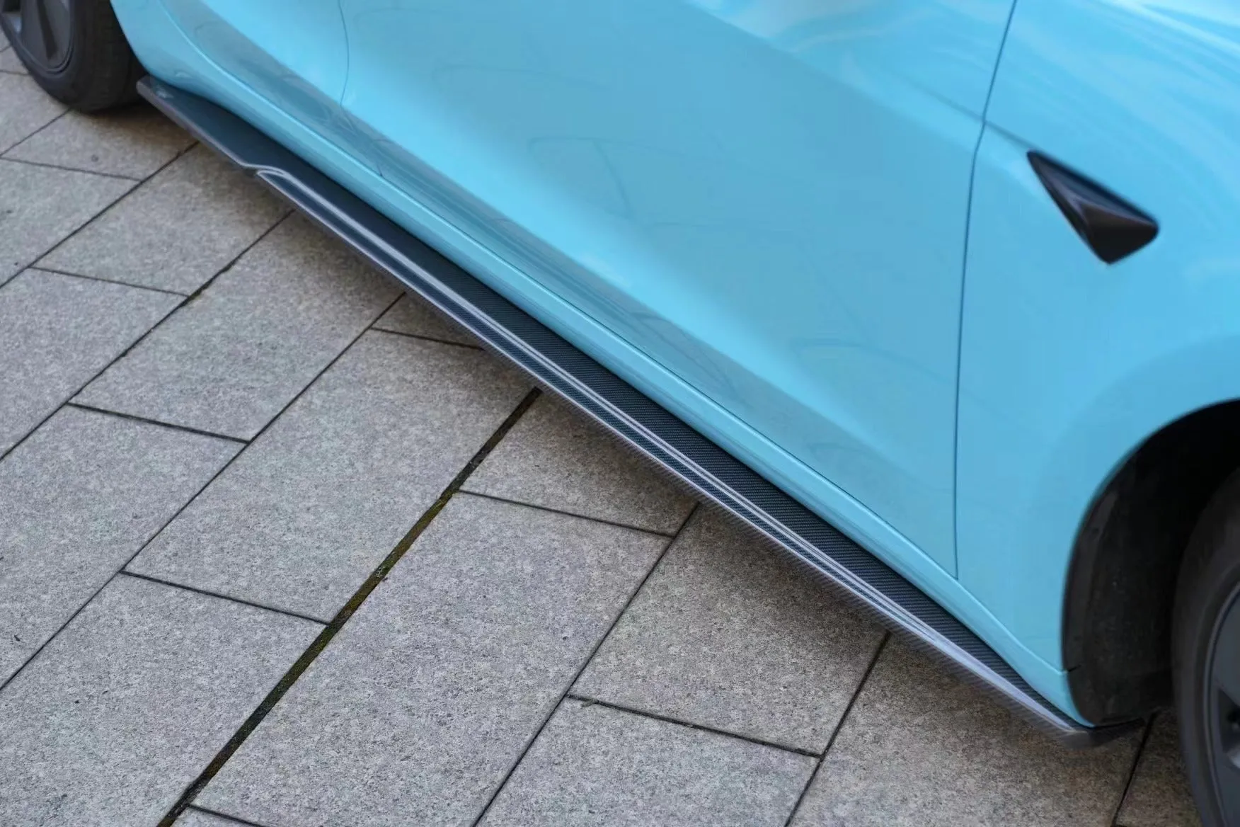 BCTXE Tuning Side Skirts for Tesla Model 3 Highland / Performance Carbon Fiber