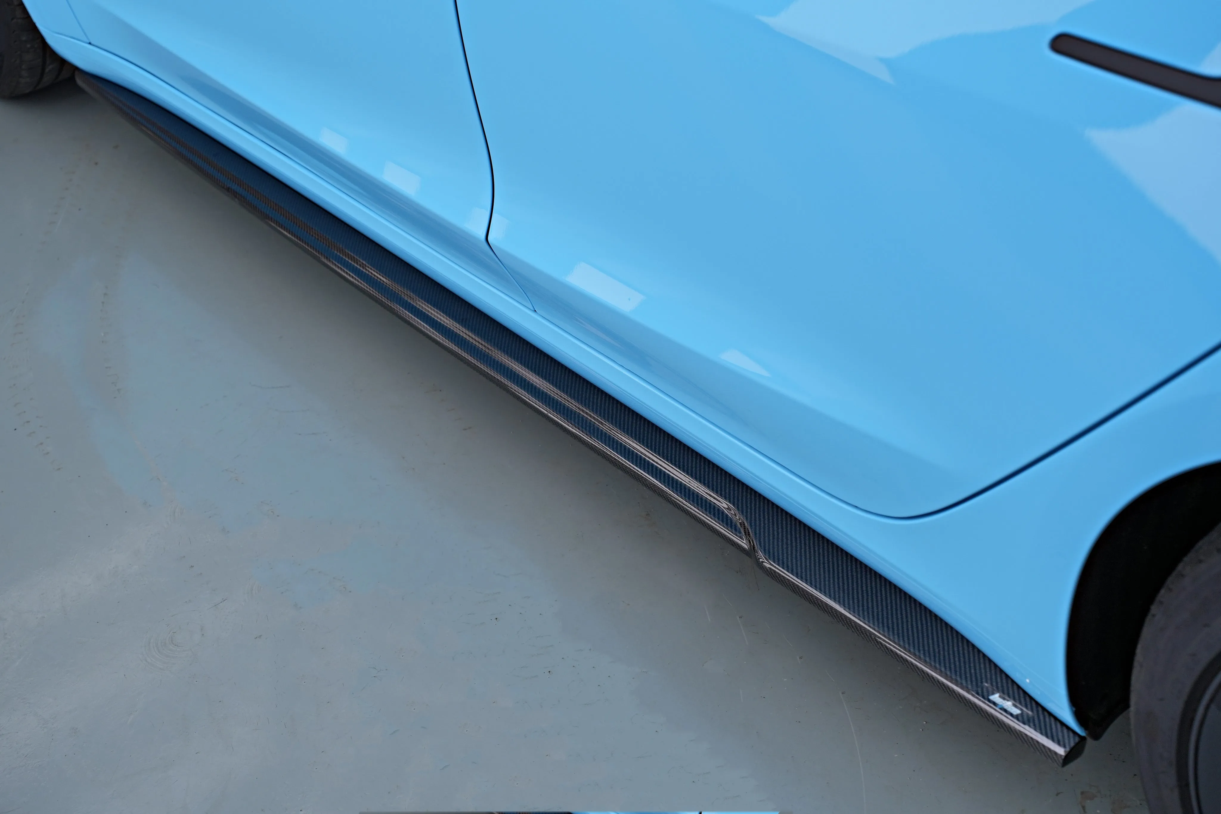BCTXE Tuning Side Skirts for Tesla Model 3 Highland / Performance Carbon Fiber