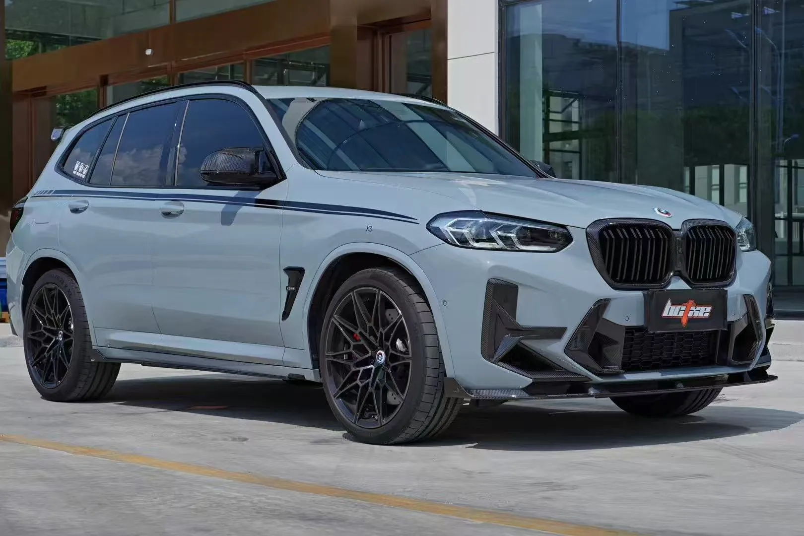 BCTXE Tuning V2 Side Skirts for BMW X3M/C F97 & X4M/C F98 Pre-preg Carbon Fiber