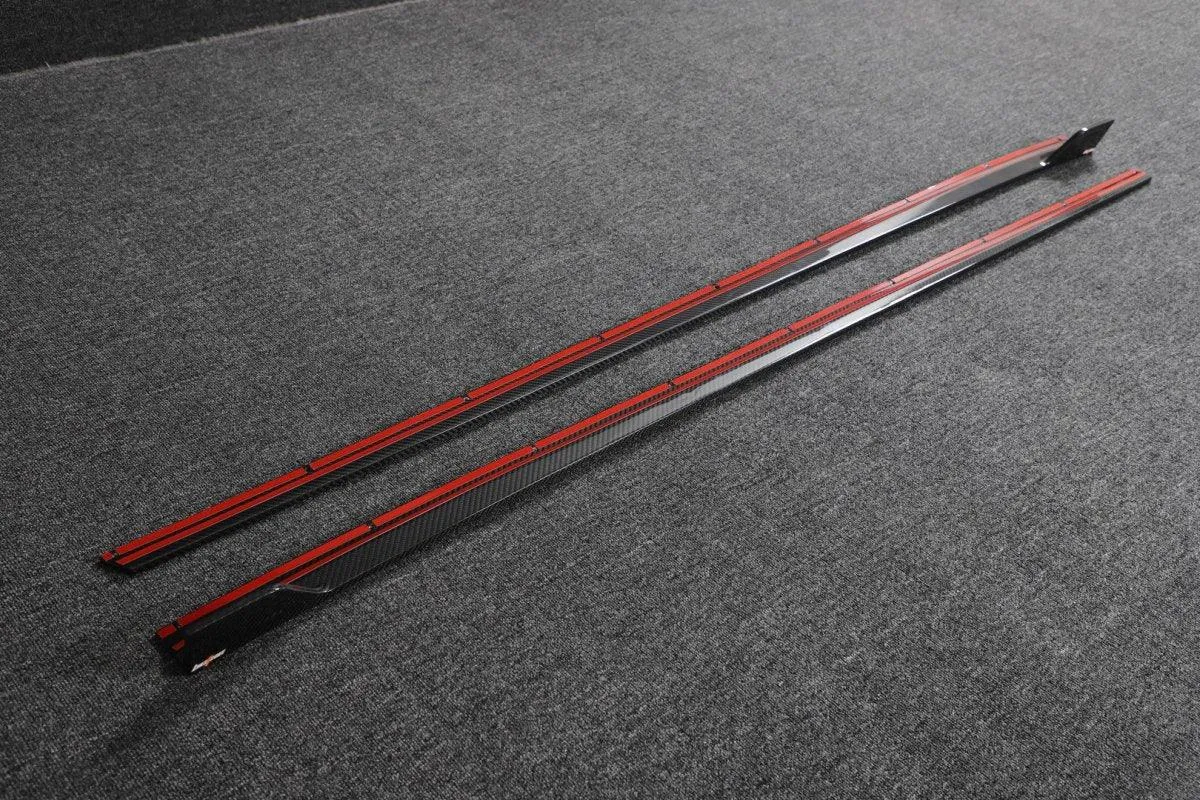 BCTXE Tuning V2 Side Skirts for BMW X3M/C F97 & X4M/C F98 Pre-preg Carbon Fiber