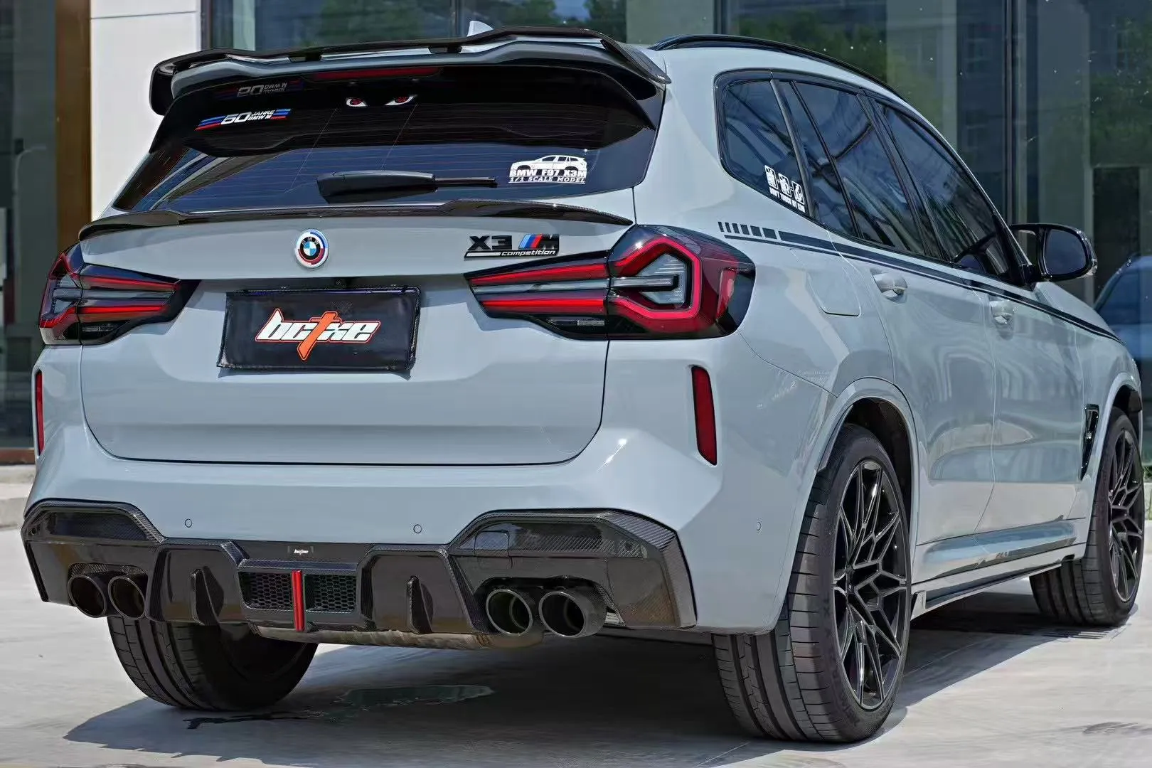 BCTXE Tuning V2 Side Skirts for BMW X3M/C F97 & X4M/C F98 Pre-preg Carbon Fiber