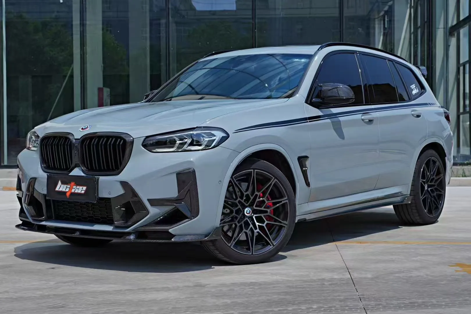 BCTXE Tuning V2 Side Skirts for BMW X3M/C F97 & X4M/C F98 Pre-preg Carbon Fiber
