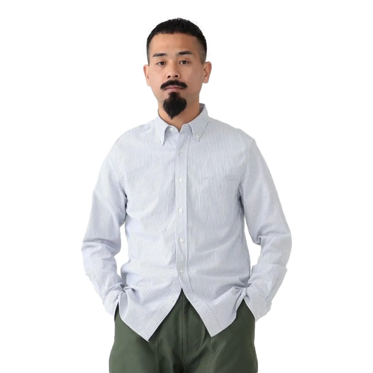 B.D. Oxford Candy Stripe Blue