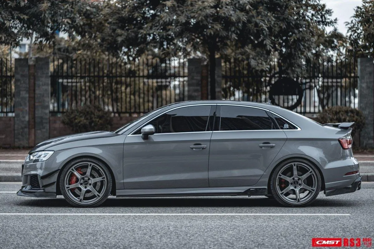 CMST Tuning Side Skirts for Audi RS3 8V.5 2018-2020 Carbon Fiber