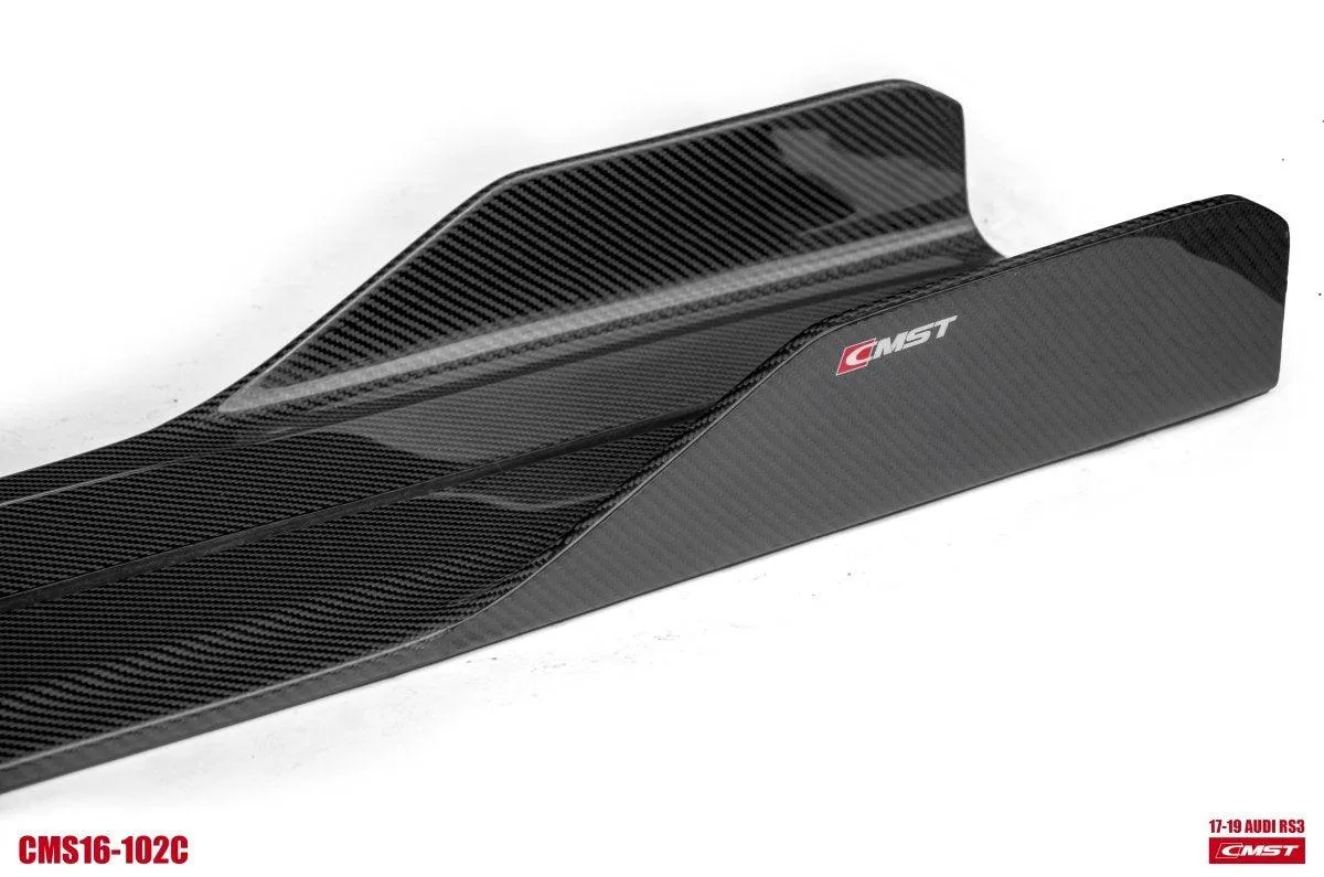 CMST Tuning Side Skirts for Audi RS3 8V.5 2018-2020 Carbon Fiber