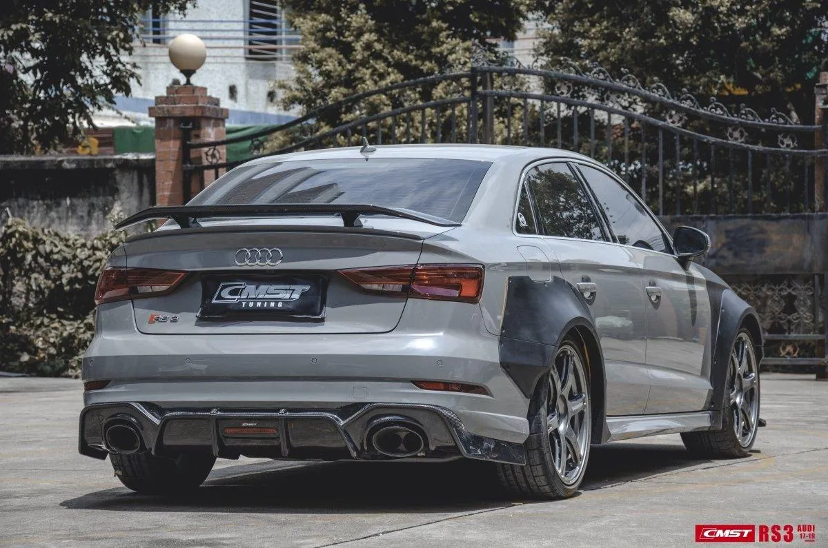 CMST Tuning Side Skirts for Audi RS3 8V.5 2018-2020 Carbon Fiber