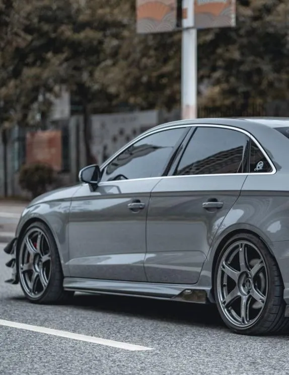 CMST Tuning Side Skirts for Audi RS3 8V.5 2018-2020 Carbon Fiber