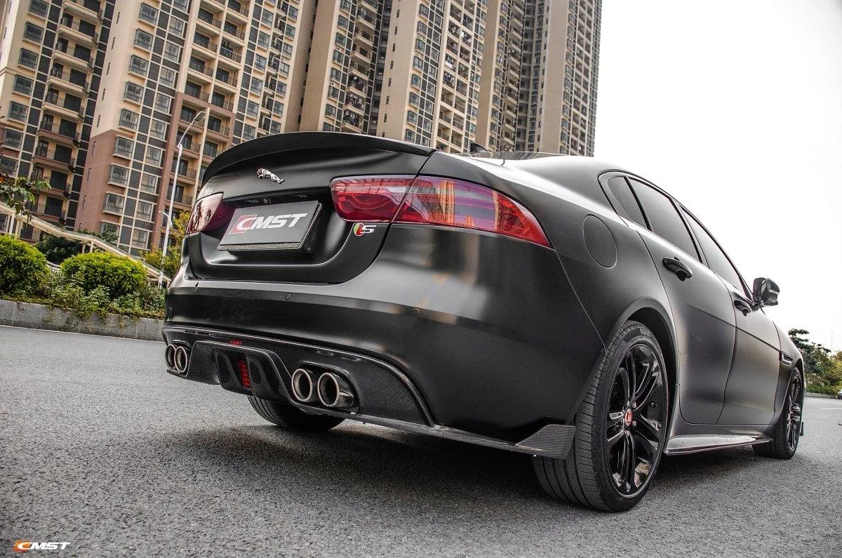 CMST Tuning Side Skirts for Jaguar XE R-Sport 2017-2020 Carbon Fiber / FRP
