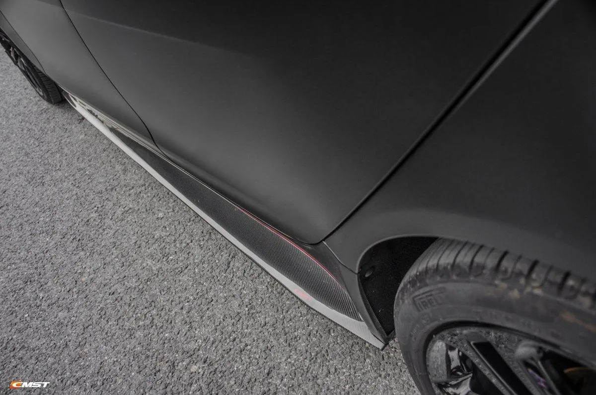 CMST Tuning Side Skirts for Jaguar XE R-Sport 2017-2020 Carbon Fiber / FRP