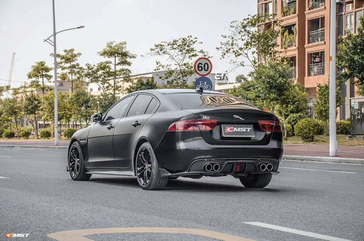 CMST Tuning Side Skirts for Jaguar XE R-Sport 2017-2020 Carbon Fiber / FRP