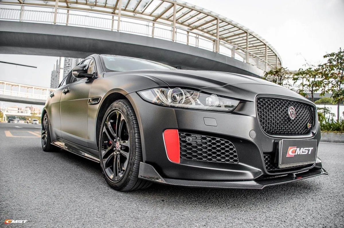 CMST Tuning Side Skirts for Jaguar XE R-Sport 2017-2020 Carbon Fiber / FRP