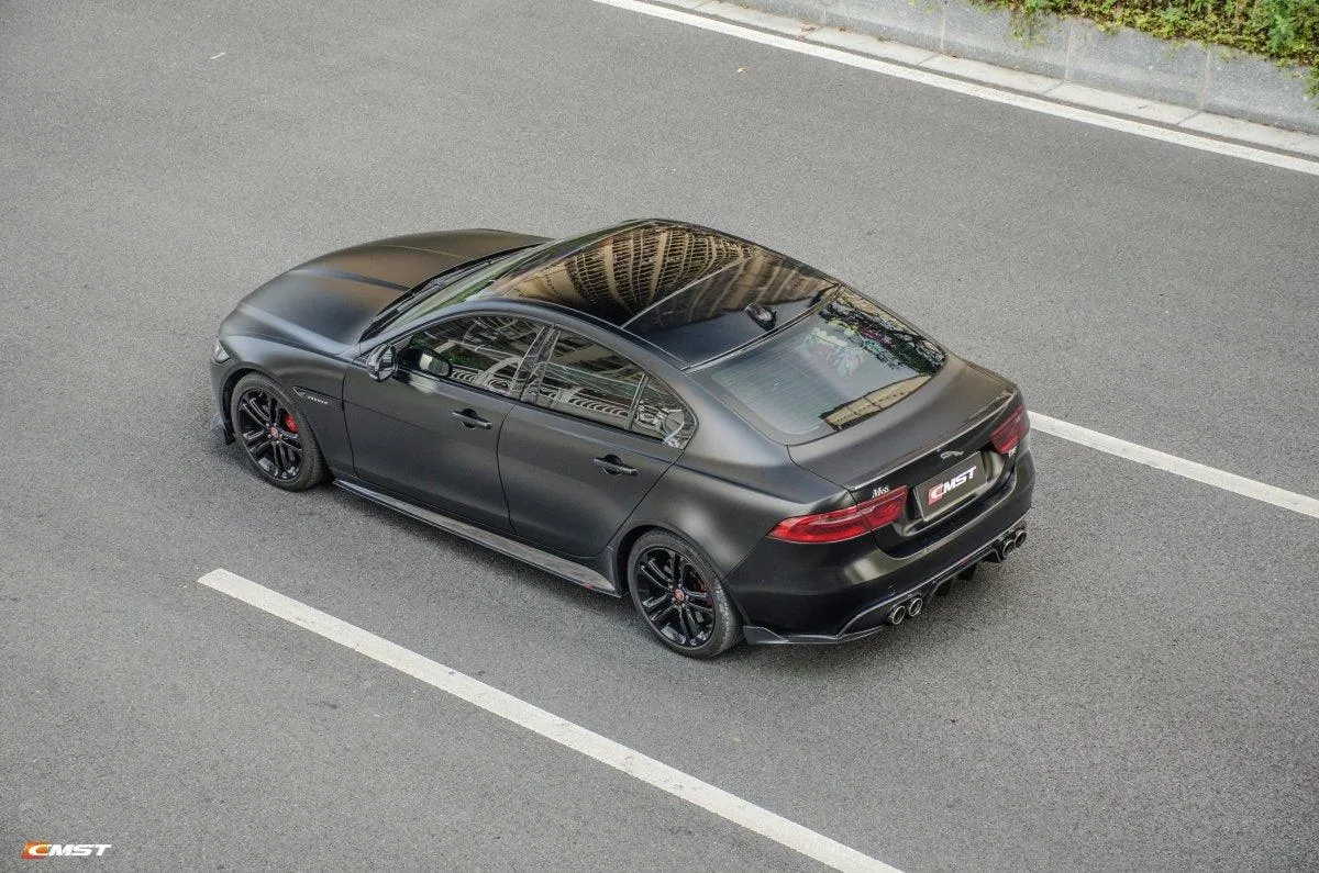CMST Tuning Side Skirts for Jaguar XE R-Sport 2017-2020 Carbon Fiber / FRP