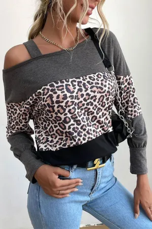 Dare To Be Different Long Sleeve Cold Shoulder Top