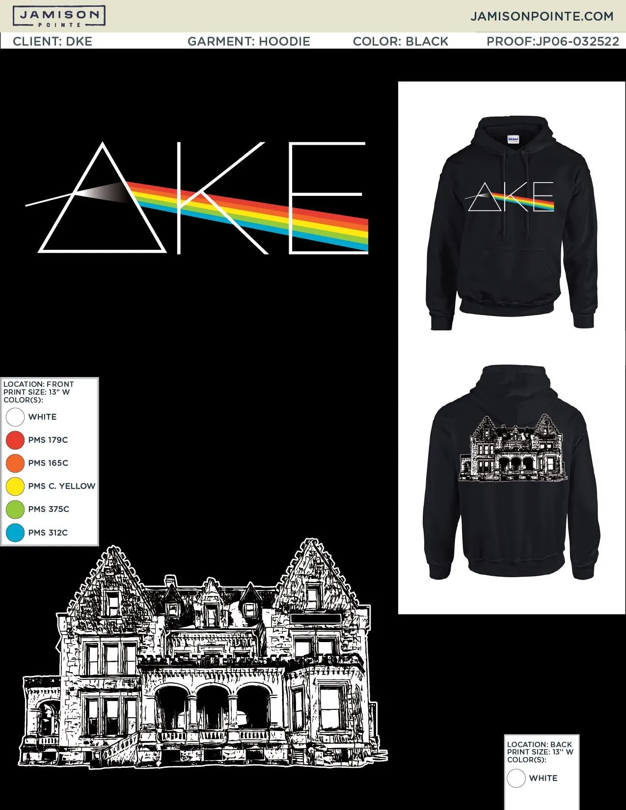 Delta Kappa Epsilon Syracuse University House Hoodies