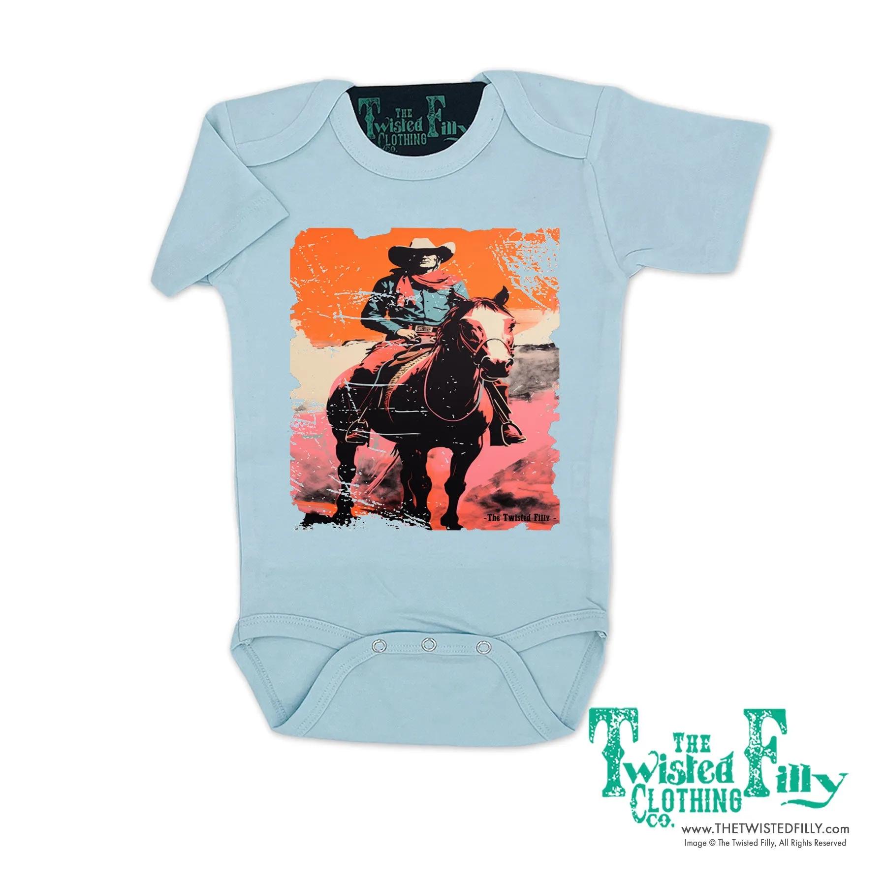 Desert Cowboy - S/S Infant One Piece - Assorted Colors