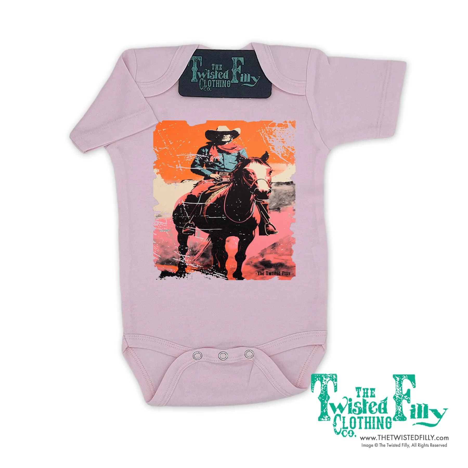 Desert Cowboy - S/S Infant One Piece - Assorted Colors