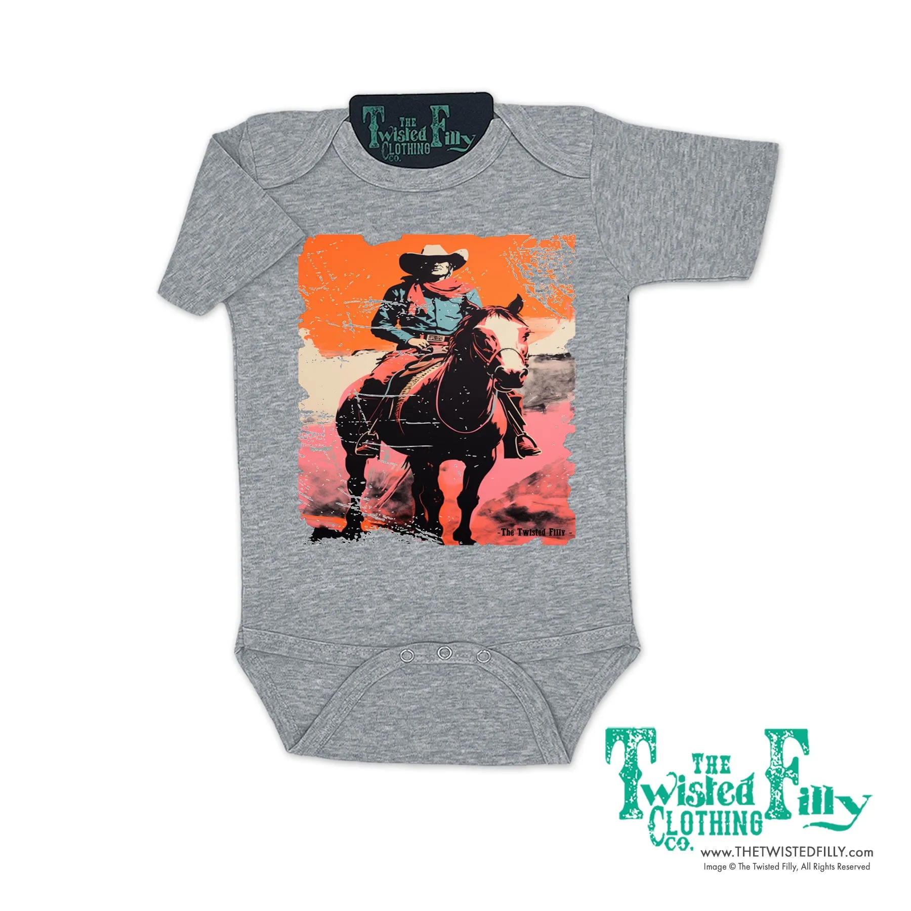 Desert Cowboy - S/S Infant One Piece - Assorted Colors