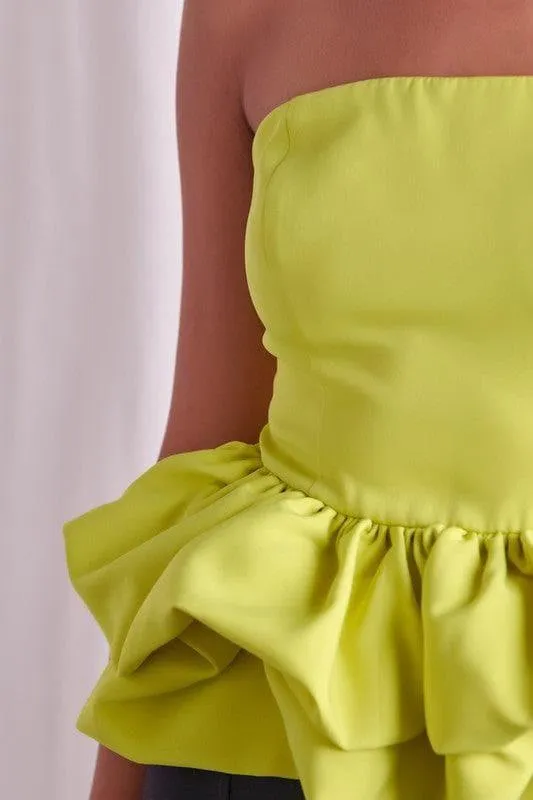 Do   Be Collection Off Shoulder Ruffle Top