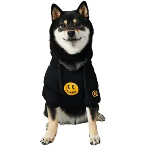 Dog Hoodie Pet Clothing, Cats Hoodies, Stylish Streetwear Black Dog Sweatshirt Tracksuits, Dog Outfit For Dog Cat Puppy
