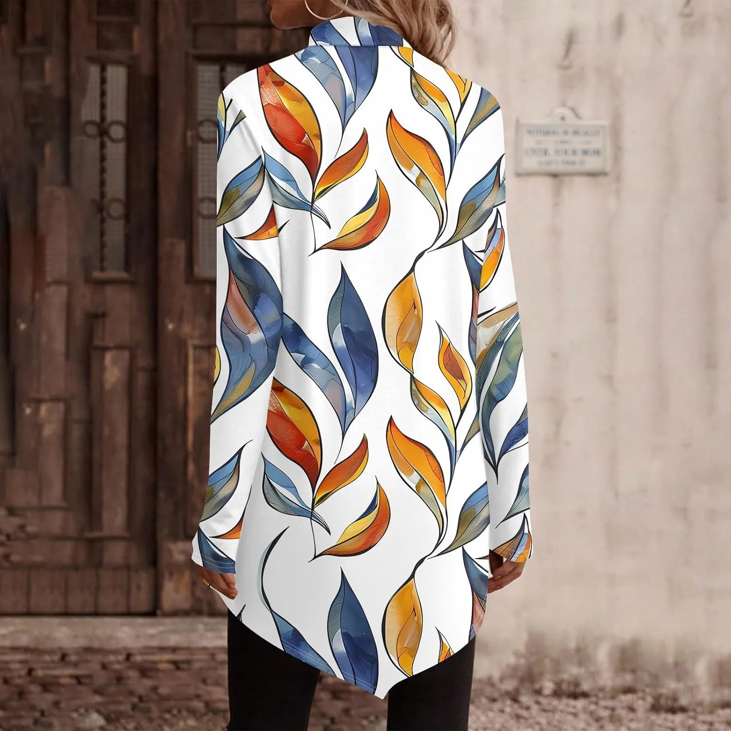 Fall Tops For Women 2024 Casual Long Sleeve Pullover Fashion Print Oversized Sweatshirt Flannel Soft T Shirts