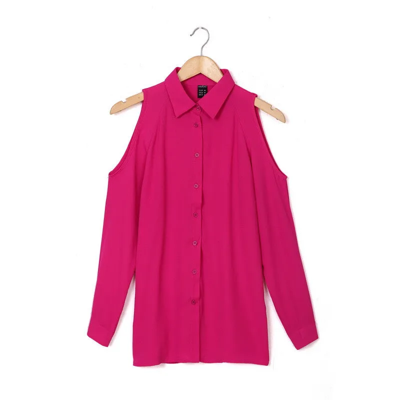 Female Elegant Long Sleeved Shirt