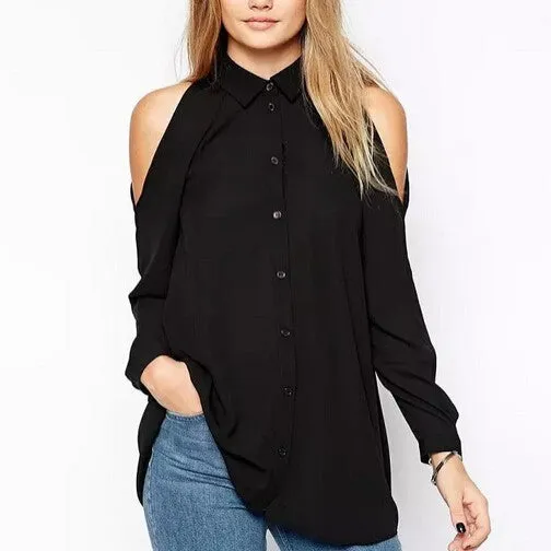Female Elegant Long Sleeved Shirt