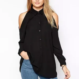 Female Elegant Long Sleeved Shirt
