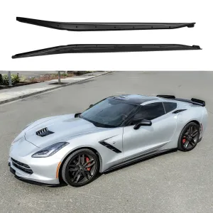Fits Chevrolet Corvette C7 EOS Style Side Skirts Rocker Panels