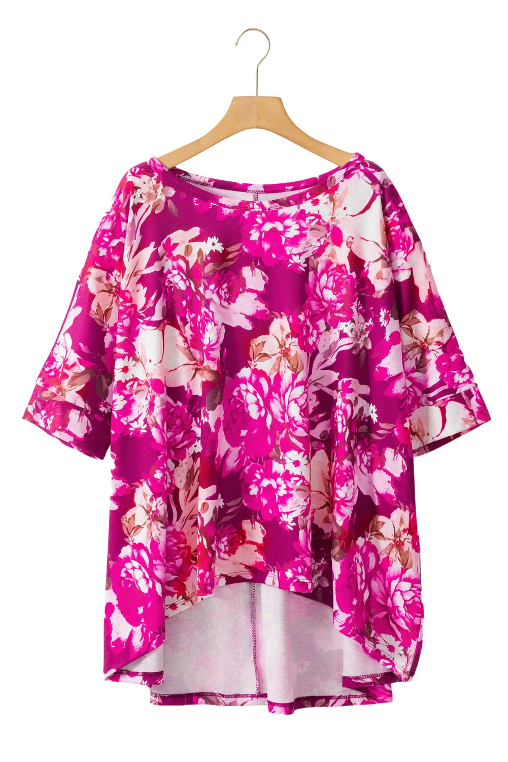 Floral Breeze Plus Size Top
