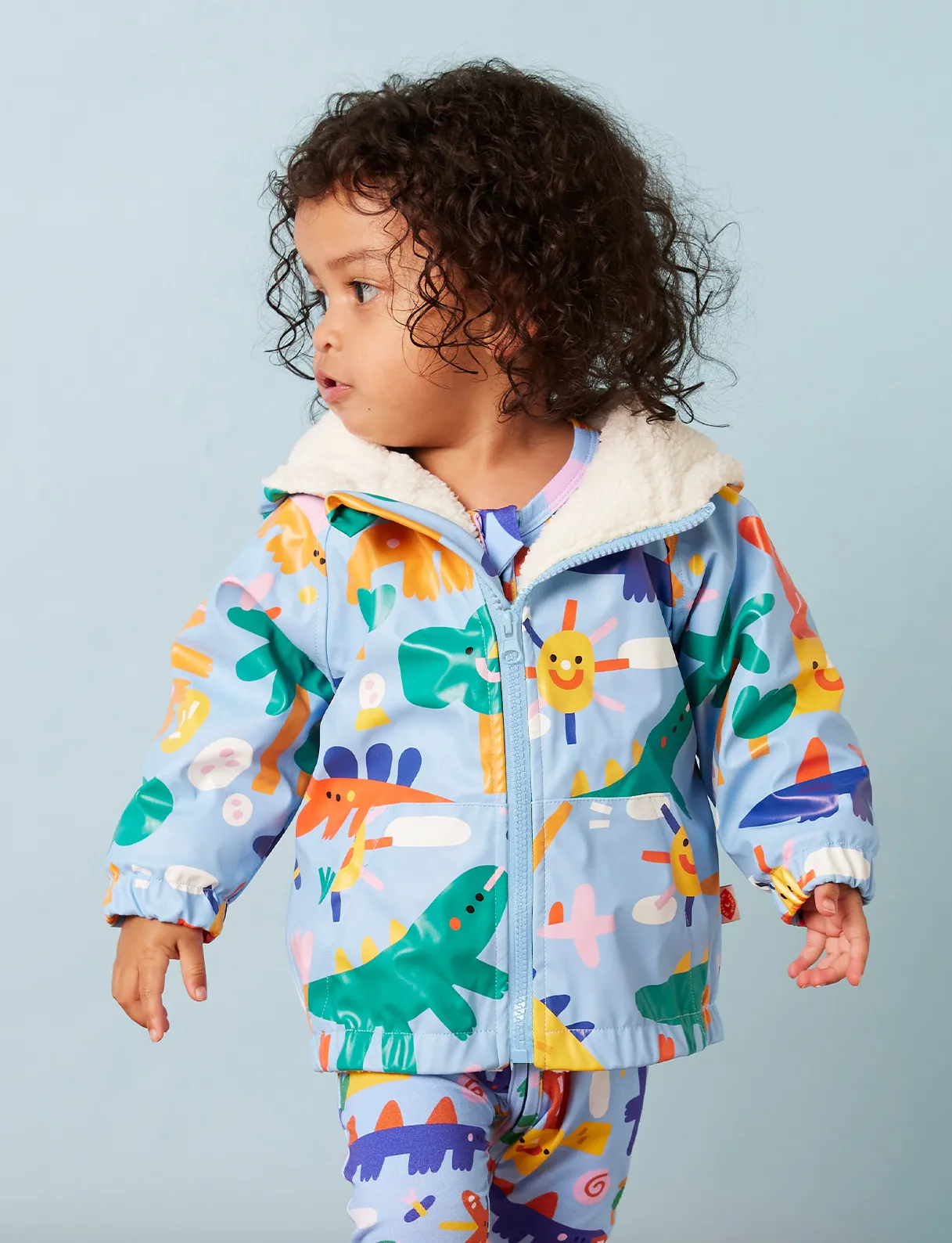 Halcyon Nights Raincoat - Dino Days