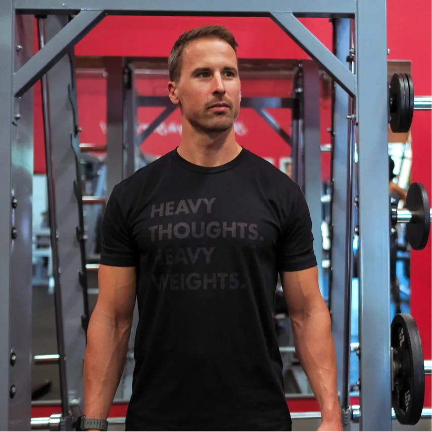 Heavy Thoughts. Heavy Weights. - Tee