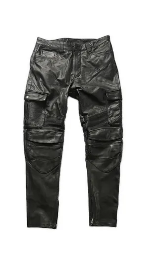 Horloy  - Pu Leather Pants for Men
