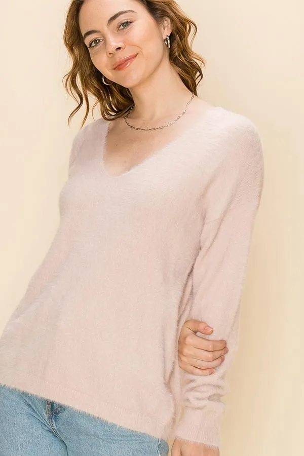 HyFve Double Zero Fuzzy Sweater- 3 Colors
