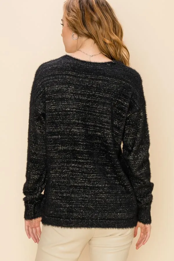 HyFve Double Zero Fuzzy Sweater- 3 Colors