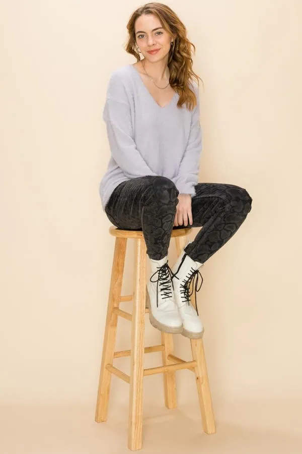 HyFve Double Zero Fuzzy Sweater- 3 Colors