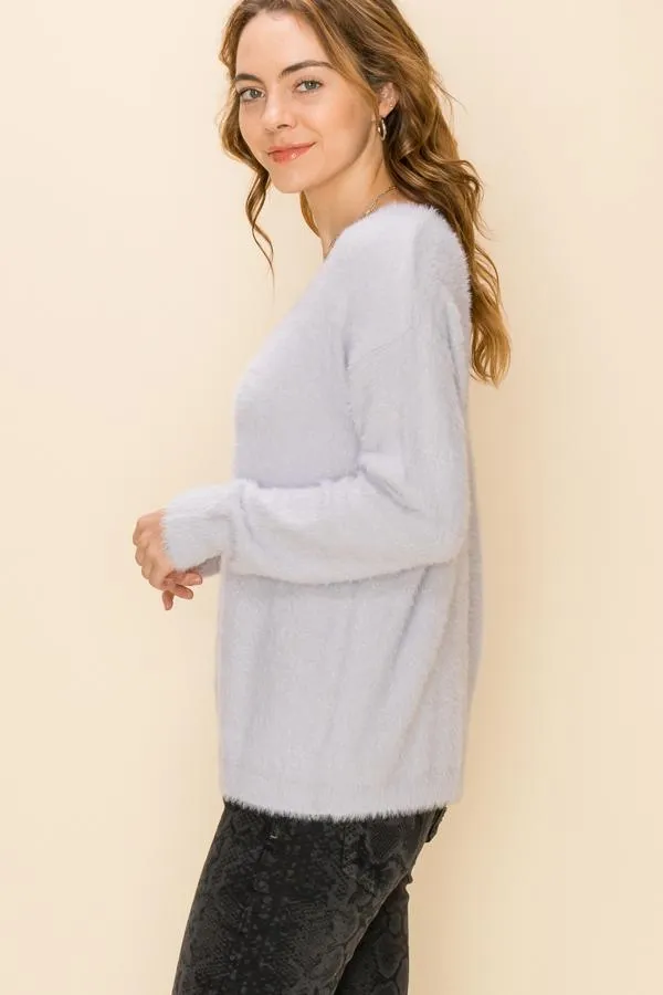 HyFve Double Zero Fuzzy Sweater- 3 Colors