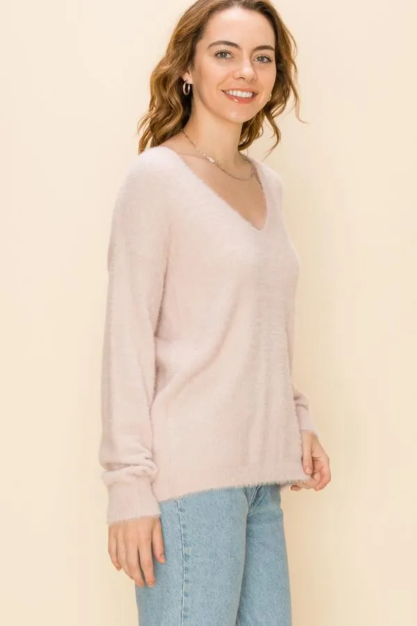 HyFve Double Zero Fuzzy Sweater- 3 Colors
