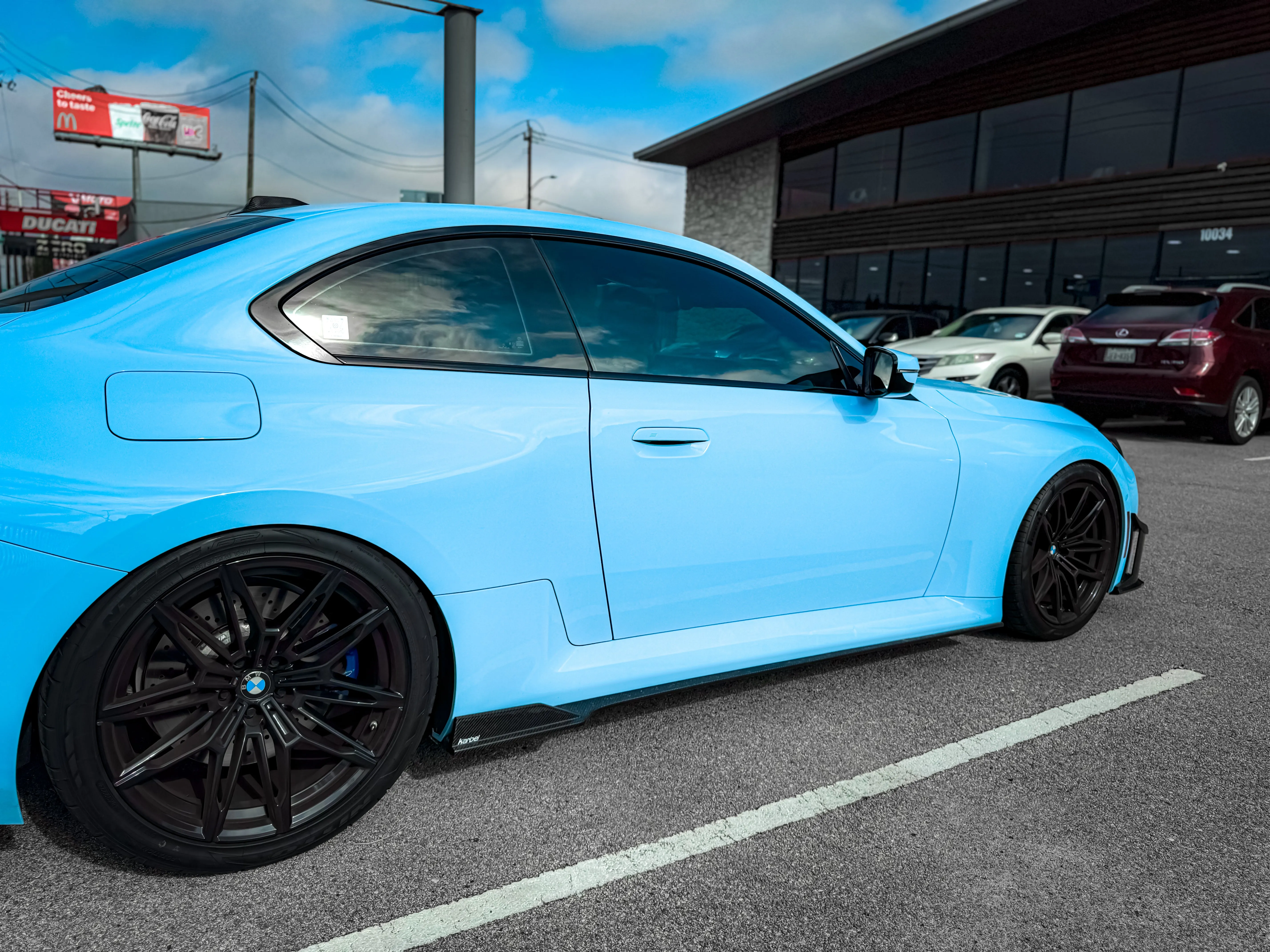Karbel Carbon Side Skirts for BMW M2 G87 2023-ON Carbon Fiber