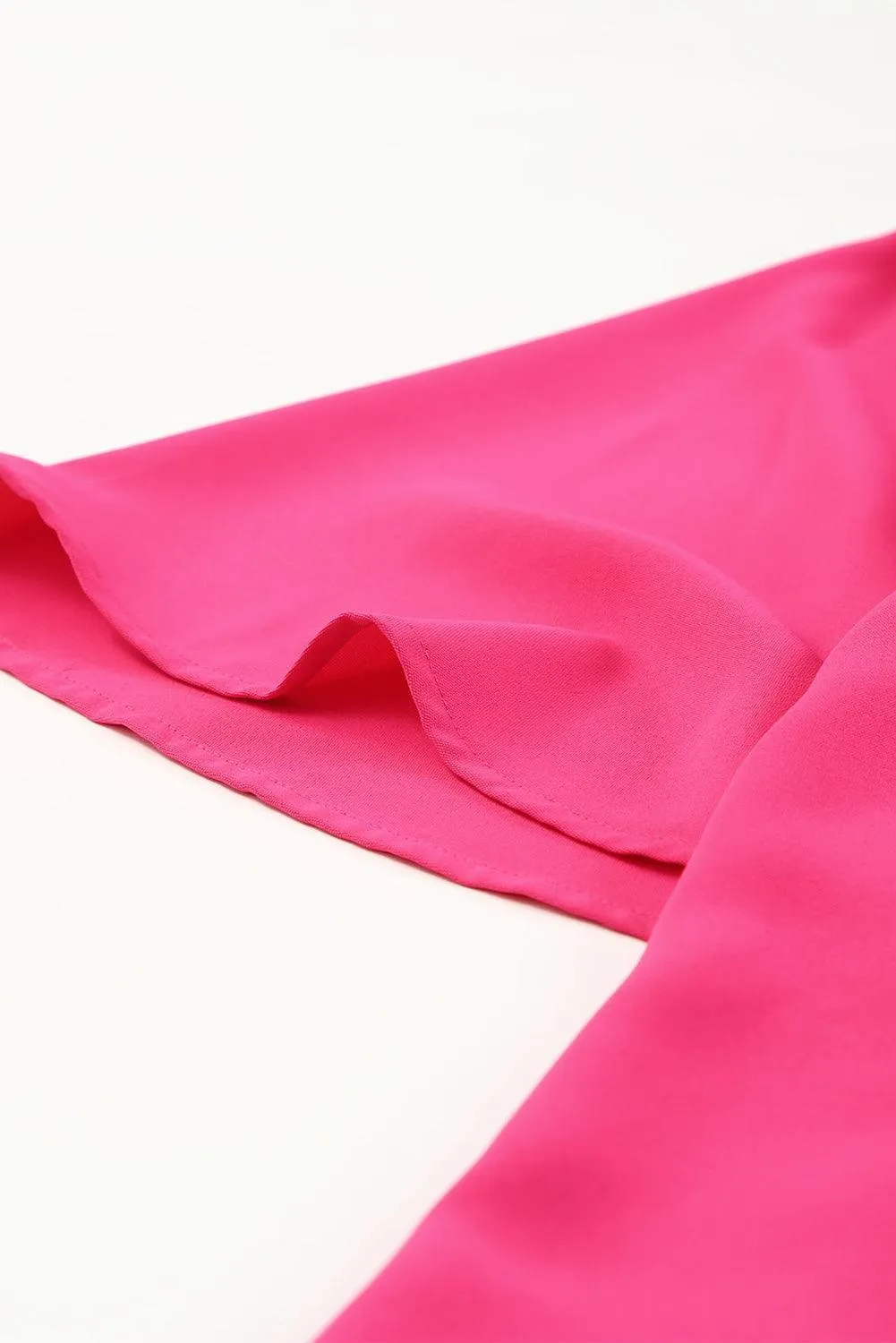 Keep Your Eyes On Me Cloak Sleeve V Neck Blouse