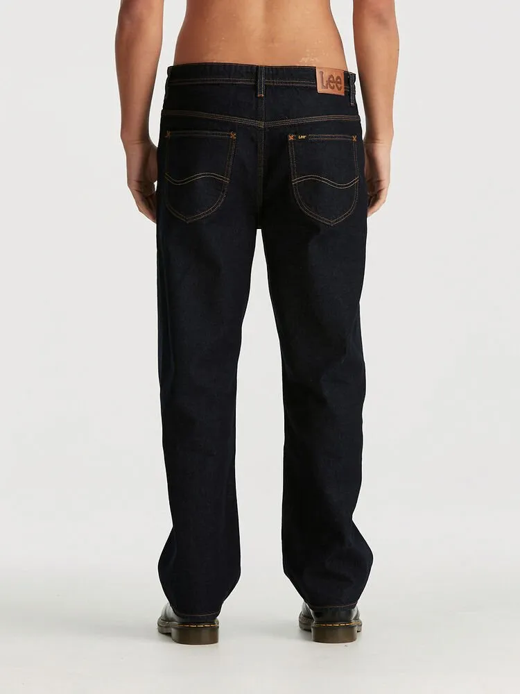L-Four Baggy Jean - Dark Beat Rinse