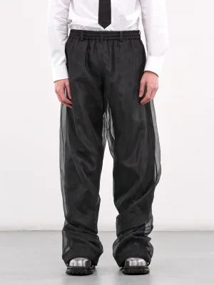 Layered Twist Trousers (PT0-25-268-BLACK)