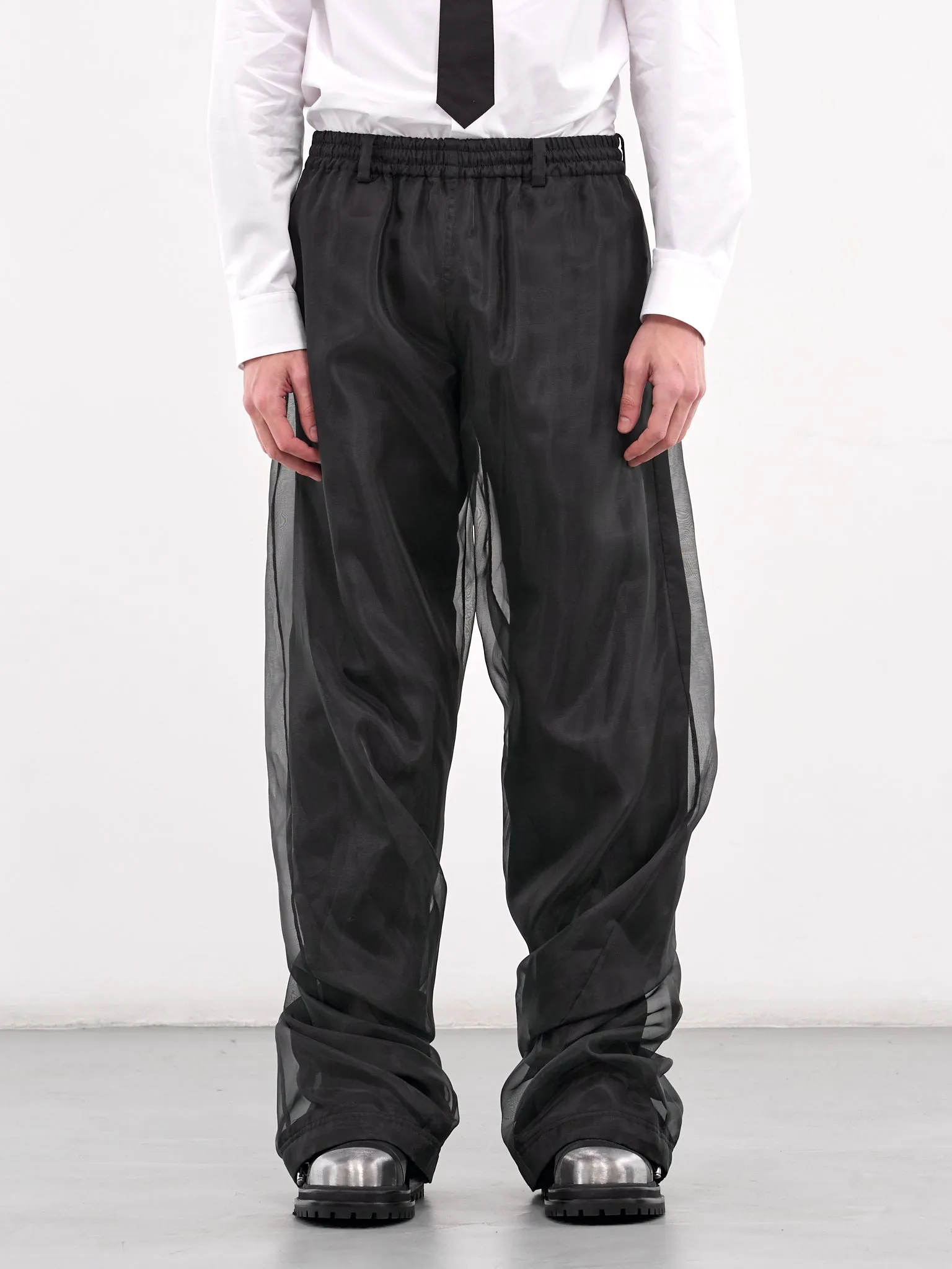 Layered Twist Trousers (PT0-25-268-BLACK)