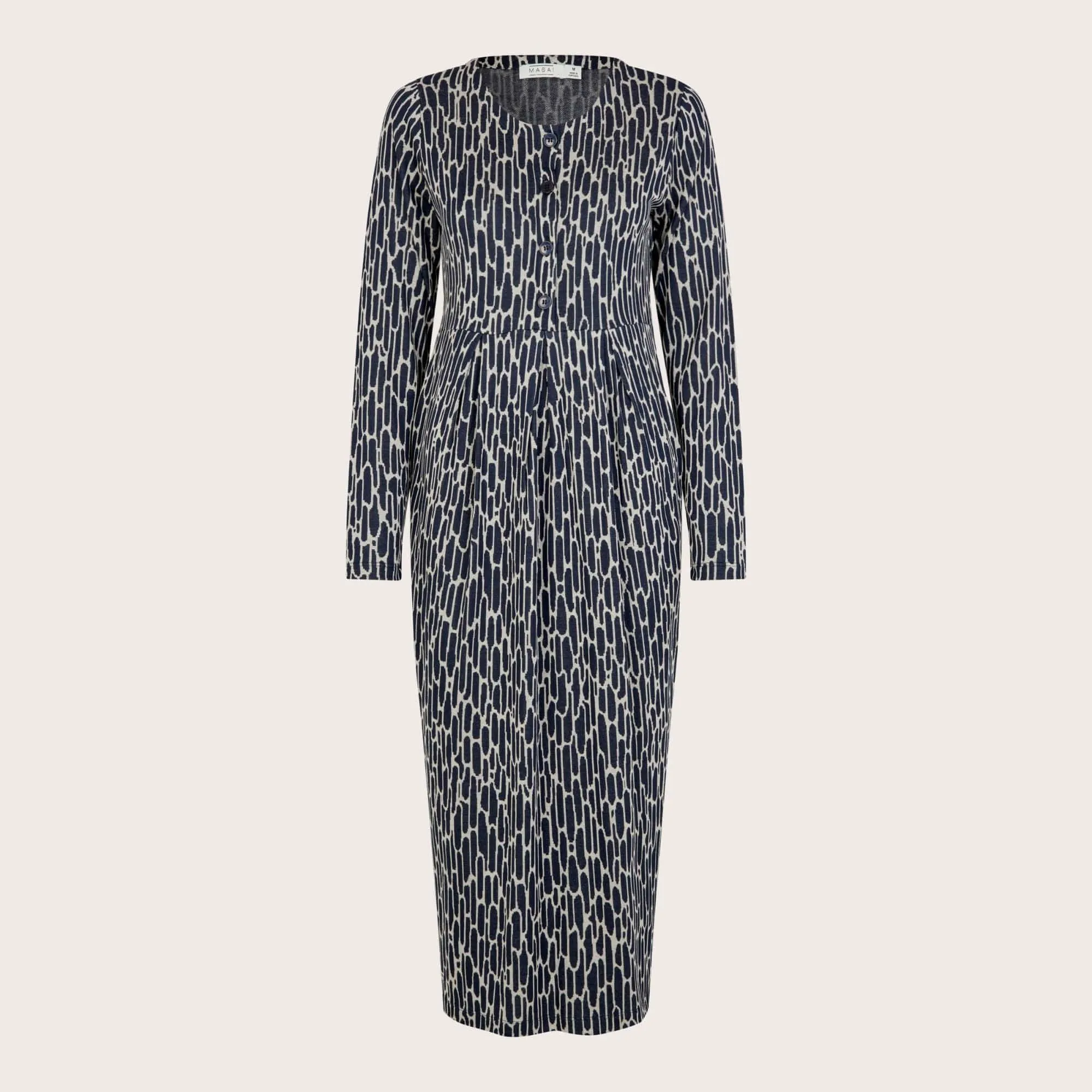 Masai Nilana Jersey Dress in Maritime Blue
