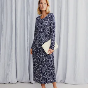 Masai Nilana Jersey Dress in Maritime Blue