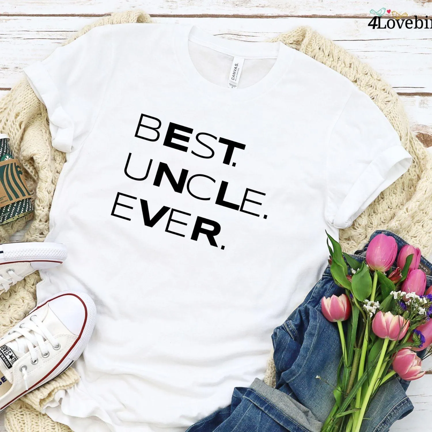 Matching Outfit Gift Set: Best Uncle/Auntie - Birthday, Father's Day, Xmas Ideas