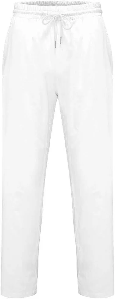 Mens Sweatpants with Pockets Big and Tall Cargo Pant Lightweight Tactical Pant Hiking Jogger Classic Fit Multi Pockets
